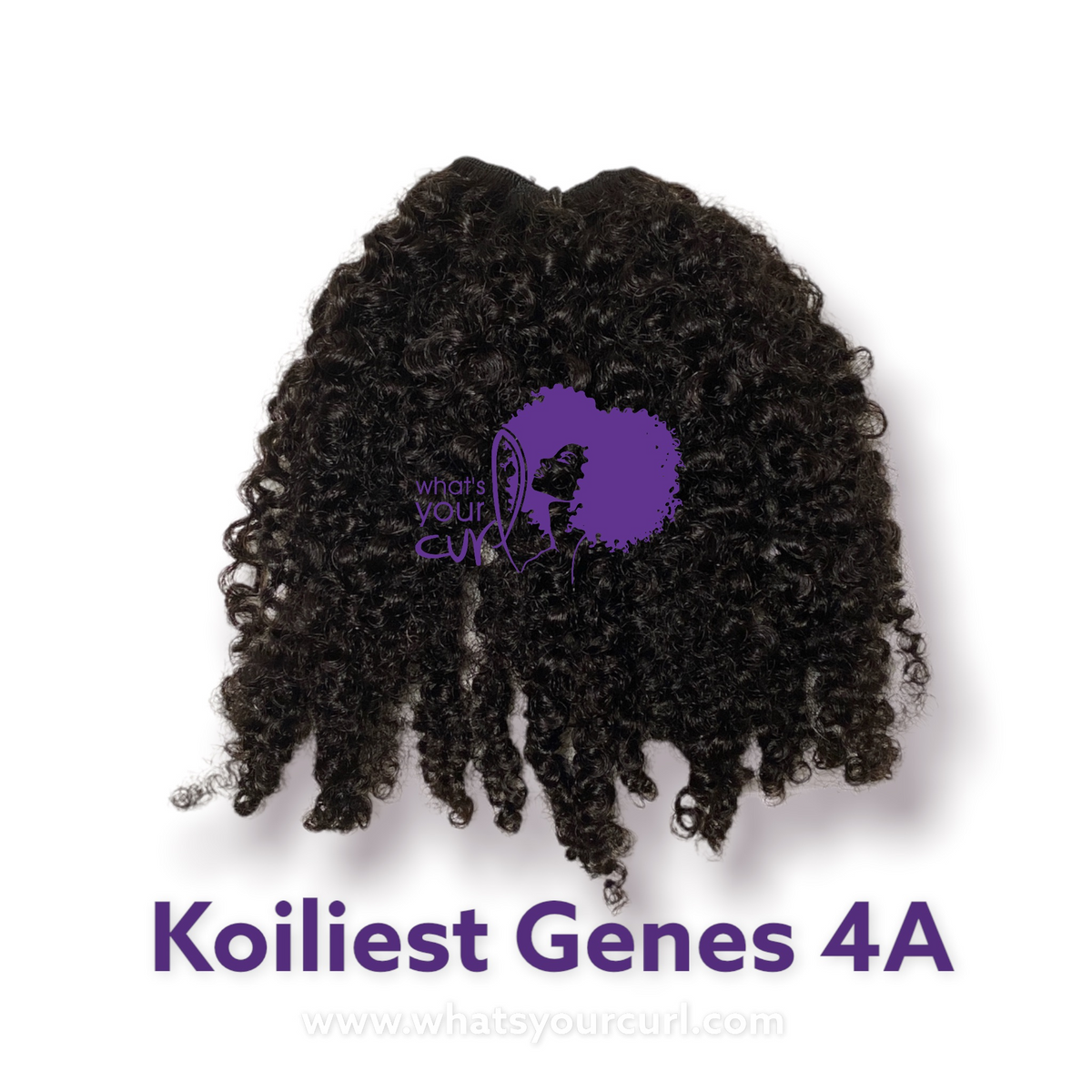 KOILIEST GENES (4A) WEFTED HAIR